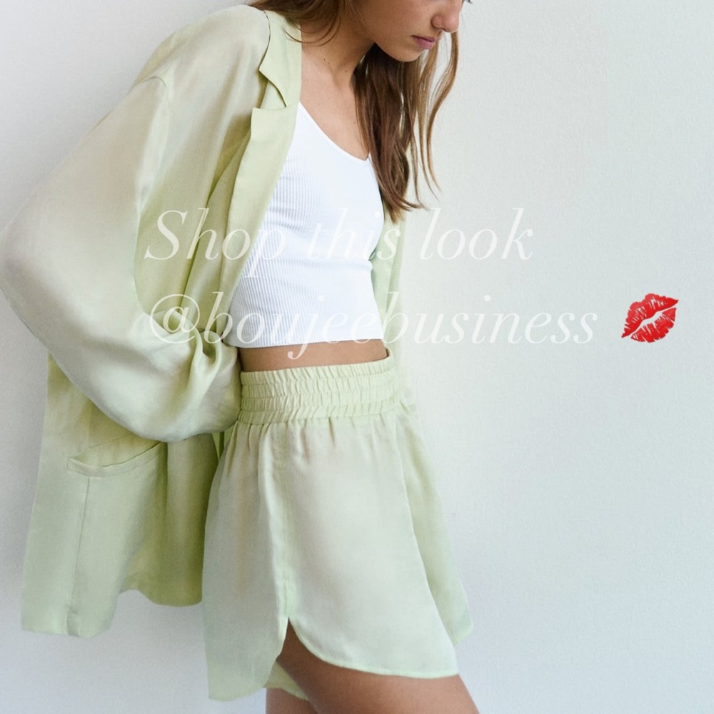 ZARA BNWT Flowy Shorts - Picture 6 of 7